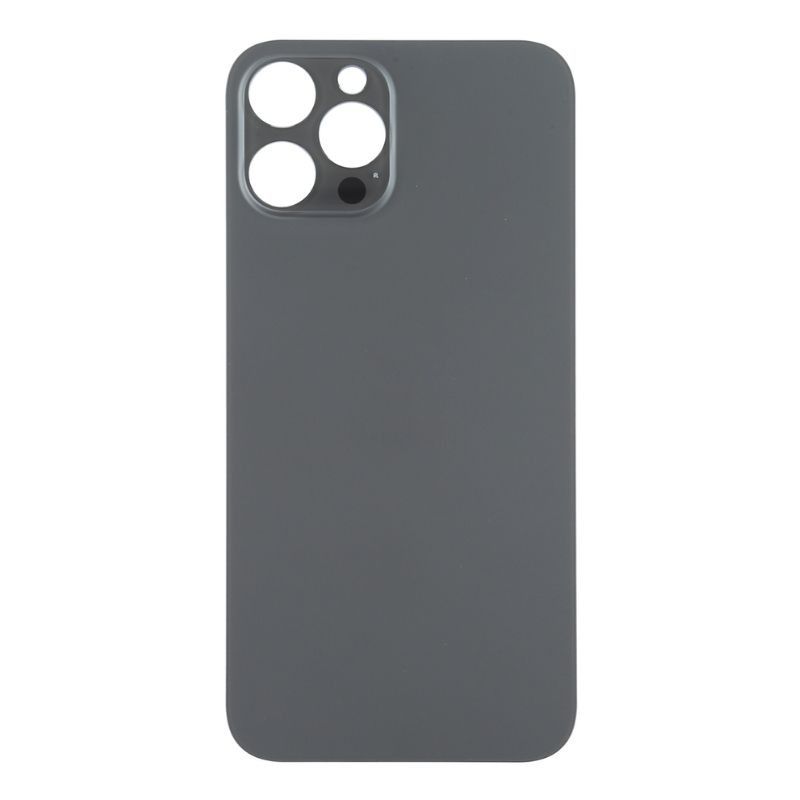 iPhone 12 Pro Max Back Glass Cover (Big Camera Hole) - Graphite