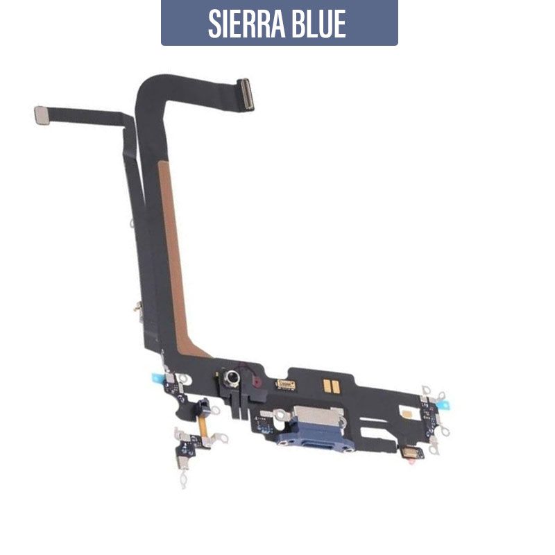 iPhone 13 Pro Charging Port Flex With IC - Sierra Blue