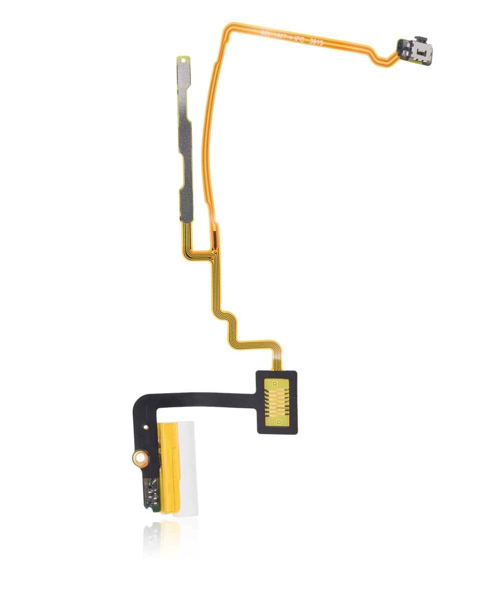 Power Volume / Headphone Jack Flex For iPod Nano 7 - White