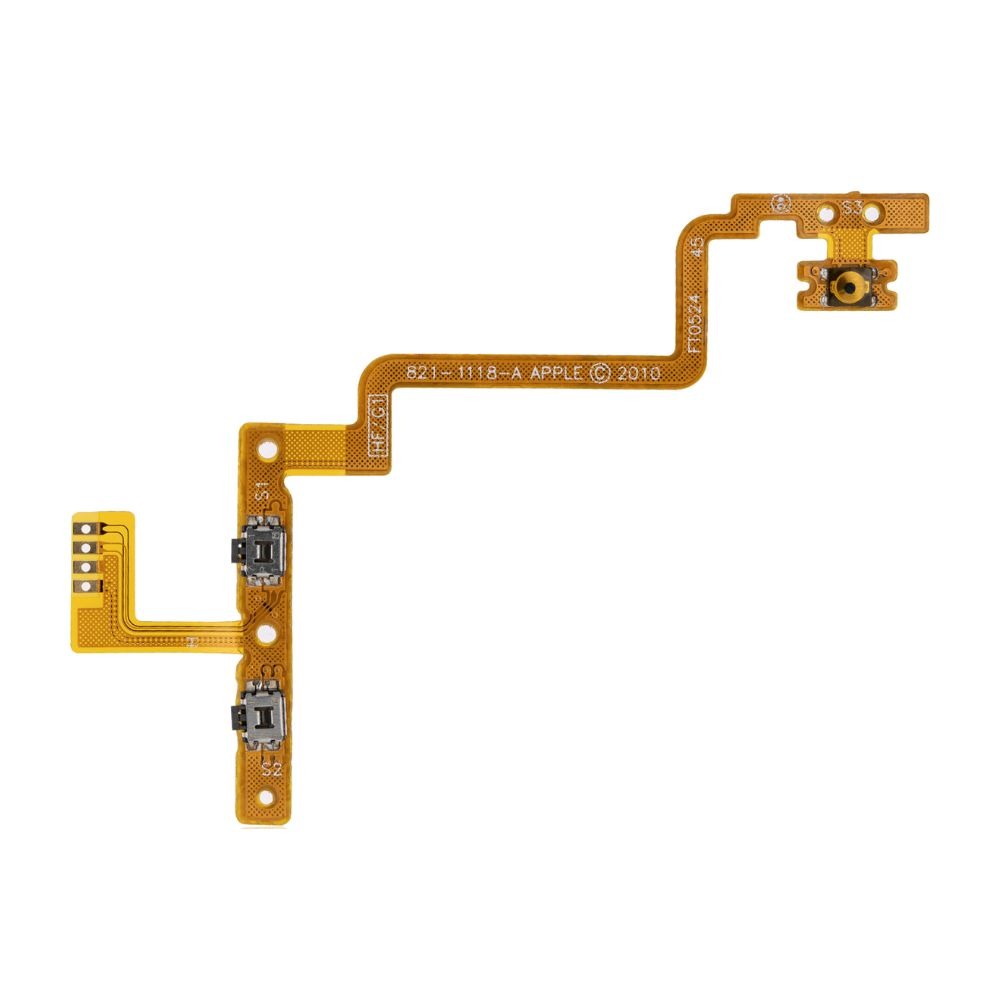 Power Volume Button Flex For iPod Touch 4