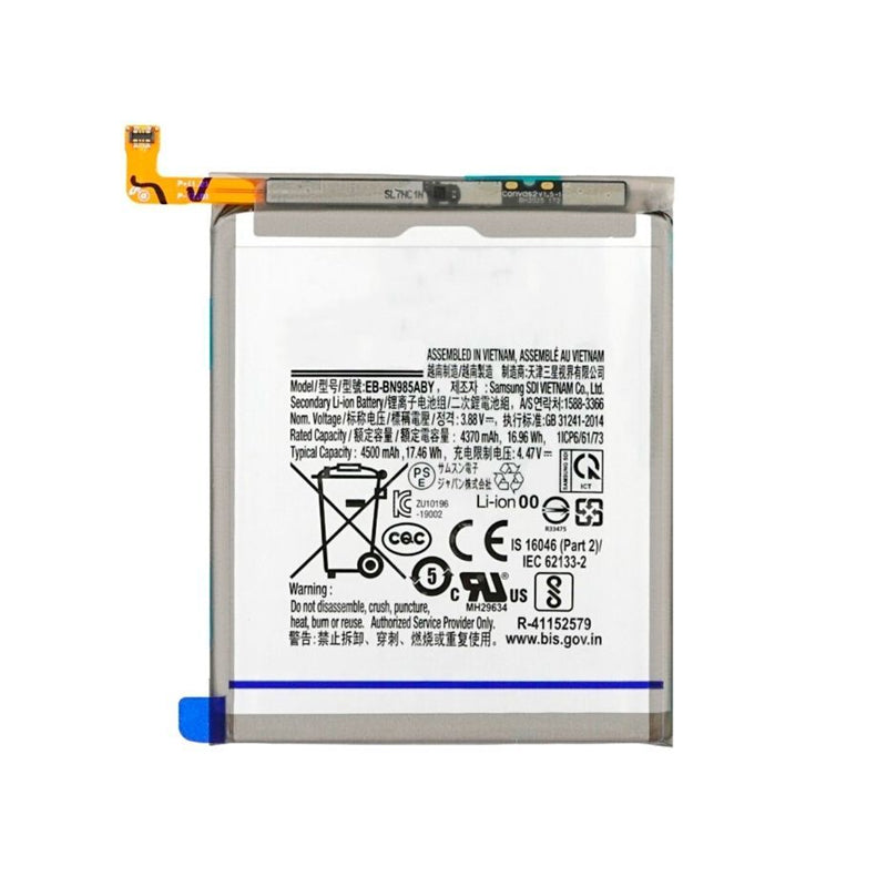 Battery Replacement Service Pack EB-BN985ABY For Galaxy Note 20 Ultra