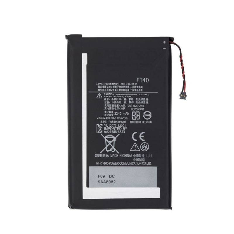 Battery Replacement FT40 for Moto E 2nd Gen