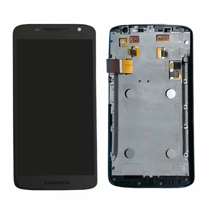 Motorola Moto X Play LCD Digitizer Assembly Frame- Black