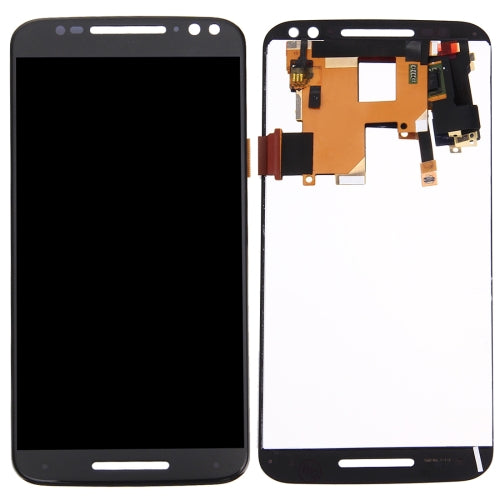 LCD Touch Screen Assembly for Motorola X Style- Black