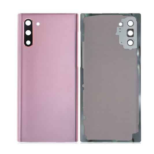 Back Glass Cover with Camera Lens For Galaxy Note 10 - Aura Pink