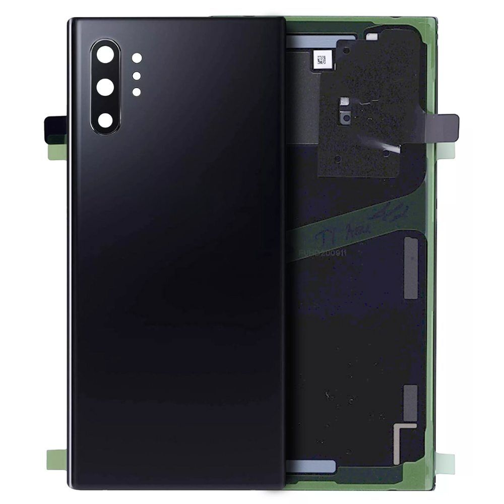 Back Glass Cover with Camera Lens For Galaxy Note 10 Plus - Aura Black