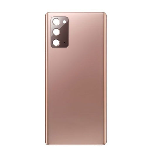 Back Glass Cover with Camera Lens For Galaxy Note 20 - Mystic Bronze