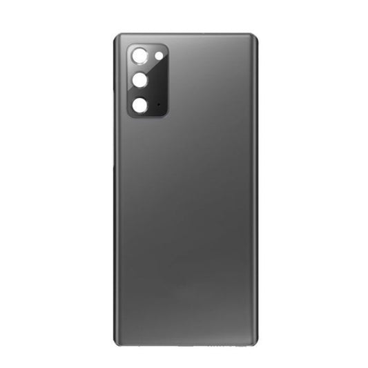 Back Glass Cover with Camera Lens For Galaxy Note 20 - Mystic Grey