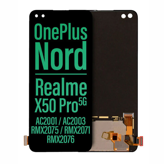 LCD Digitizer Screen Assembly Replacement for OnePlus Nord/ Realme X50 Pro 5G
