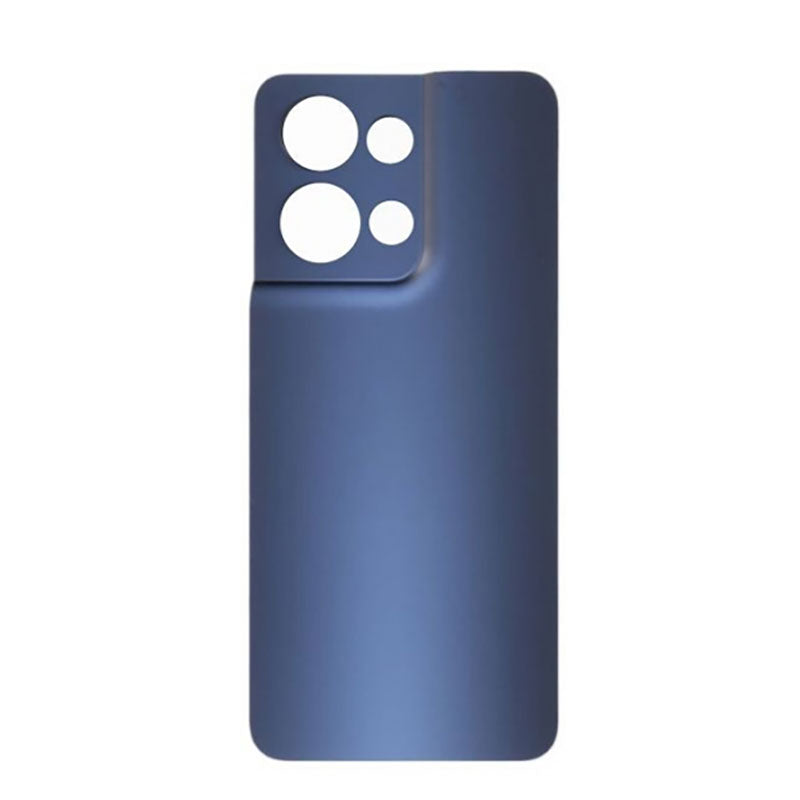 Back Battery Cover Glass Replacement (No Camera Lens Glass) for Oppo Reno8 Pro- Blue