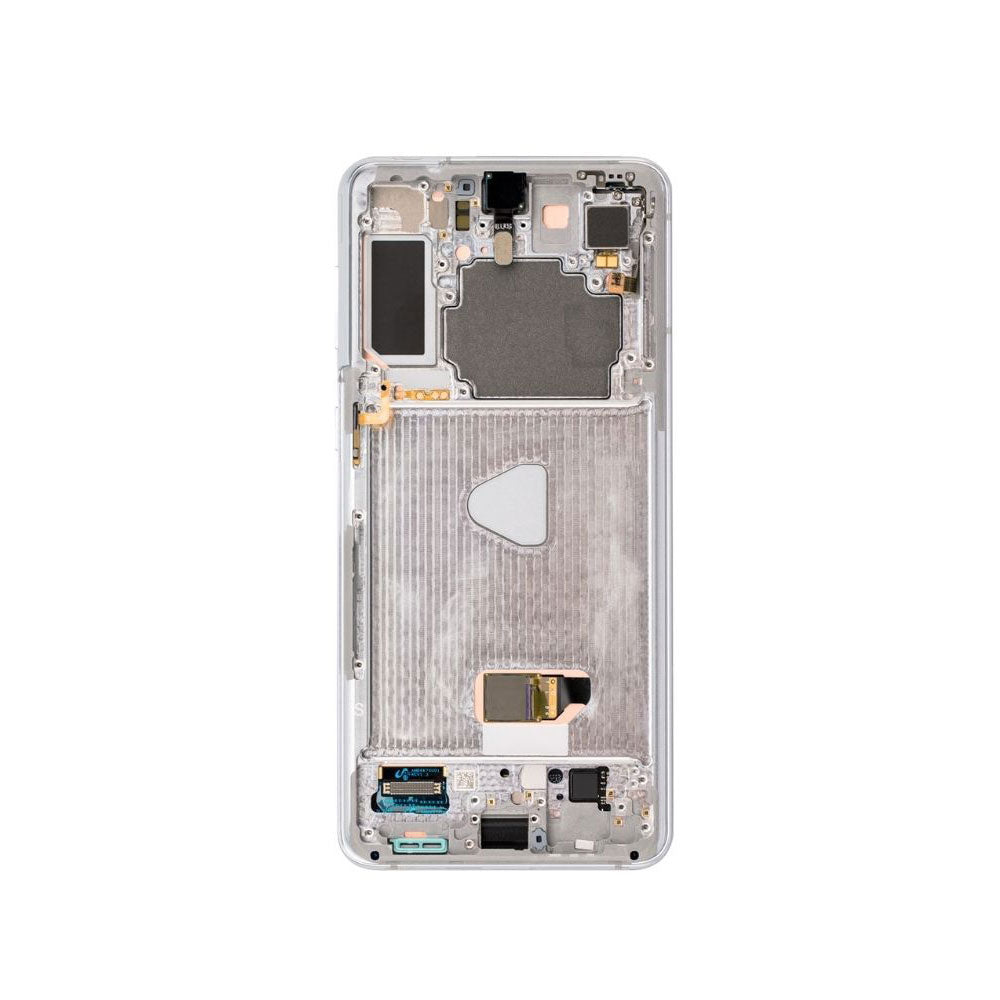 LCD Digitizer Screen Assembly with Frame Service Pack Replacement for Galaxy S21 Plus 5G G996 - Phantom Silver