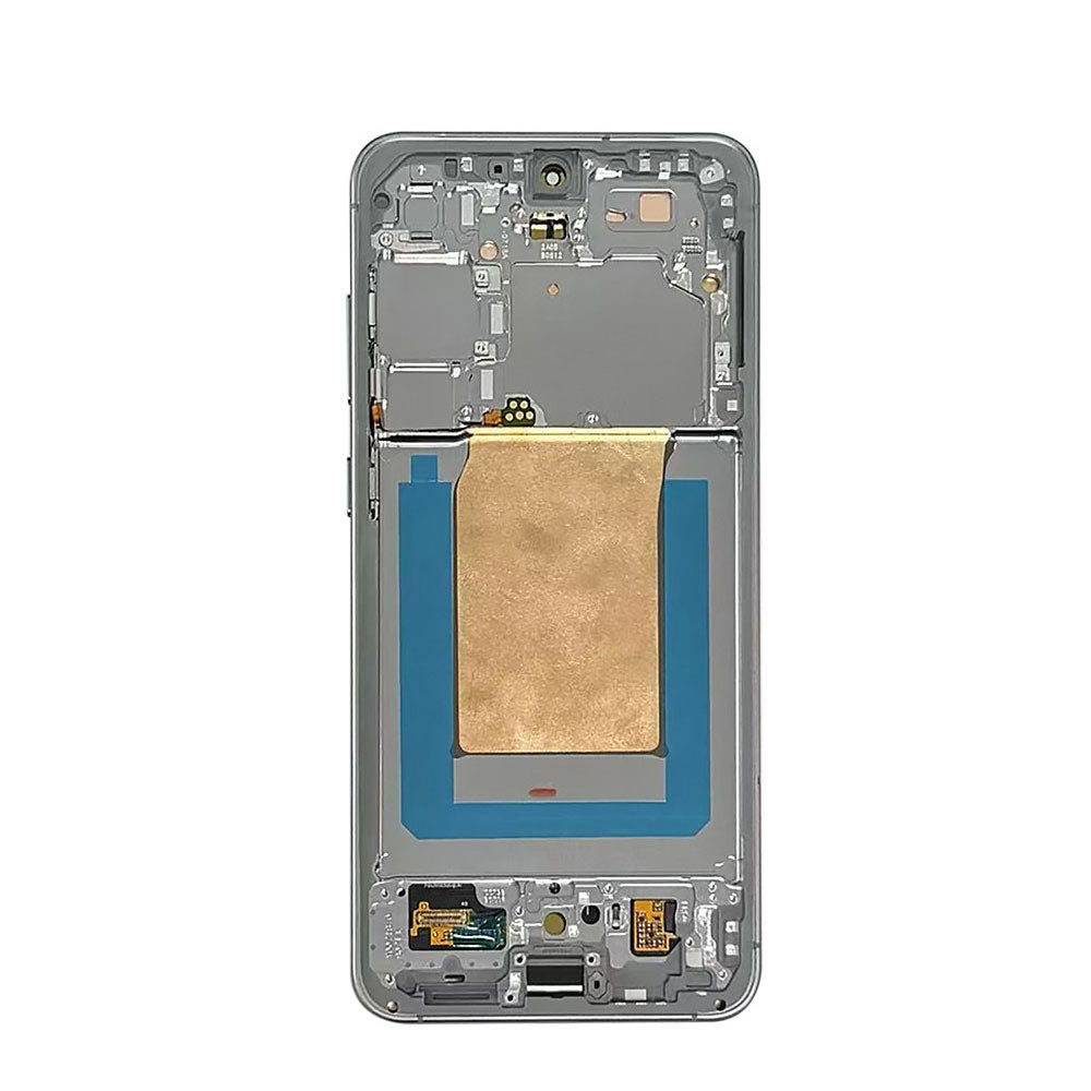 LCD Touch Screen Replacement Assembly With Frame For Galaxy S25 FE - Jet Black