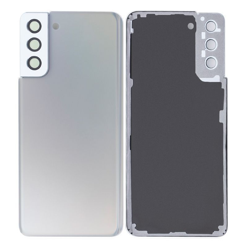 Battery Back Cover with Camera Lens For Galaxy S21 Plus G996 - Phantom Silver