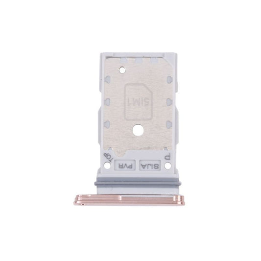 Sim Card Tray For Galaxy S22/ S22 Plus - Pink Gold
