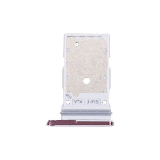 Sim Card Tray For Galaxy S22 Ultra - Burgundy