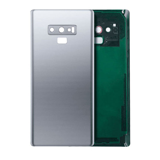 Back Glass Cover with Camera Lens for Galaxy Note 9 - Silver