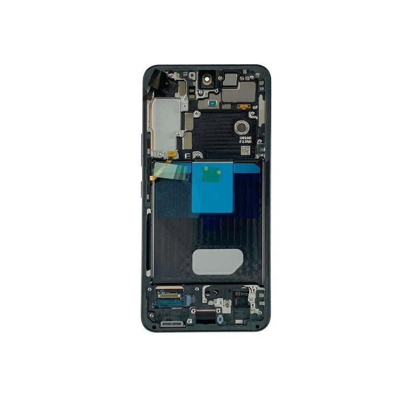 LCD Digitizer Screen Assembly with Frame (As New) Replacement for Galaxy S22 5G S901 -Phantom Black