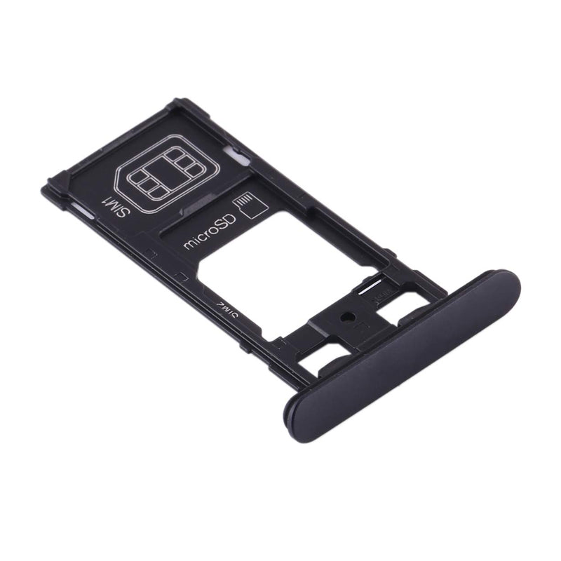 Sim Tray/ Memory Card Tray for Xperia XZ2 Compact- Black
