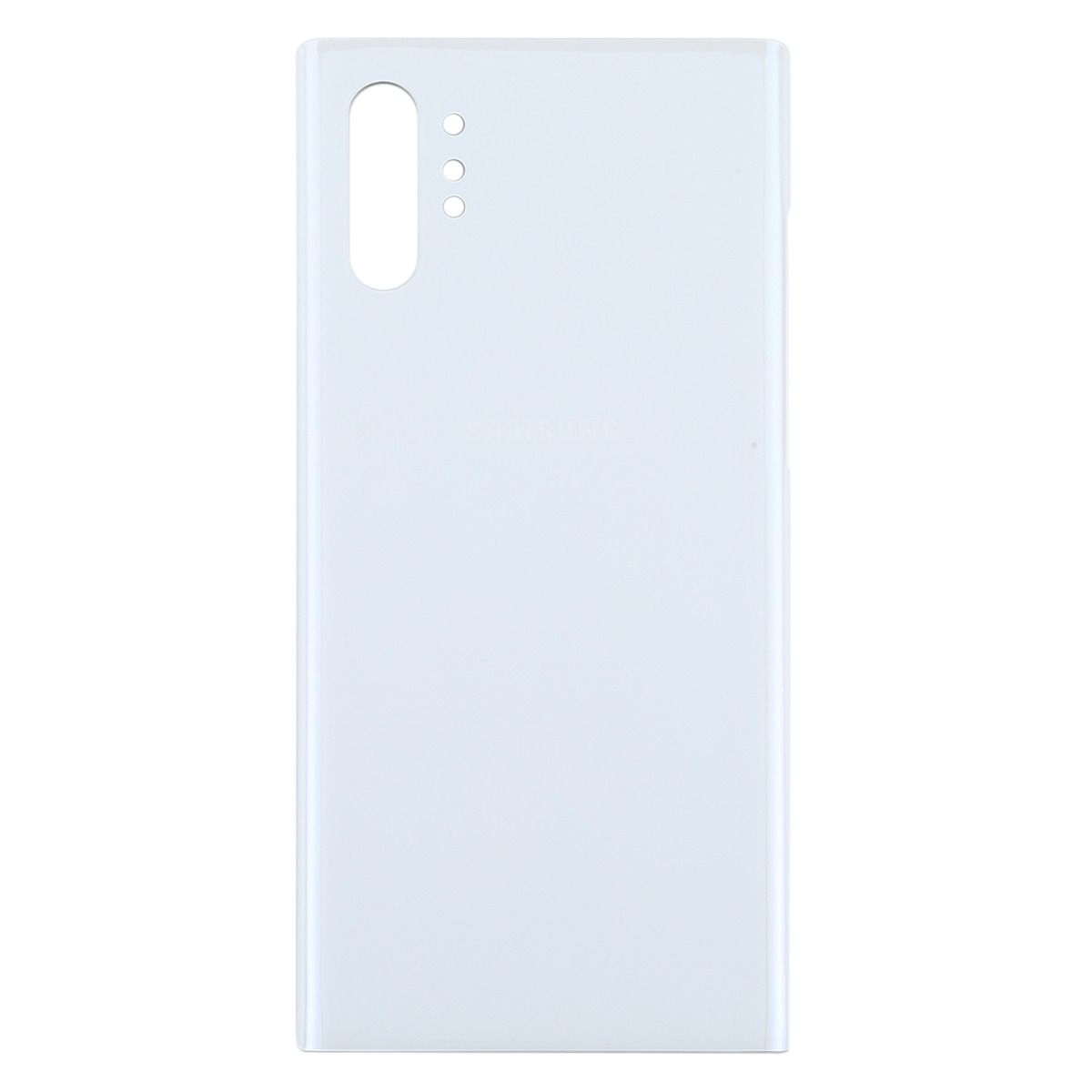 Back Cover Glass without Lens for Galaxy Note 10 Plus - Aura White