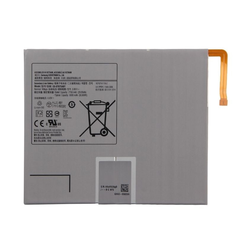 Battery Replacement Compatible For Samsung Galaxy Tab S7 T870 / T875 / T876