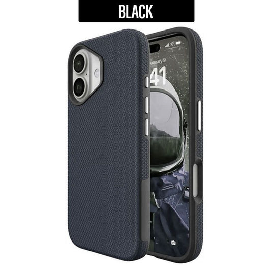 Triangle Armour Case Cover for iPhone 17- Black