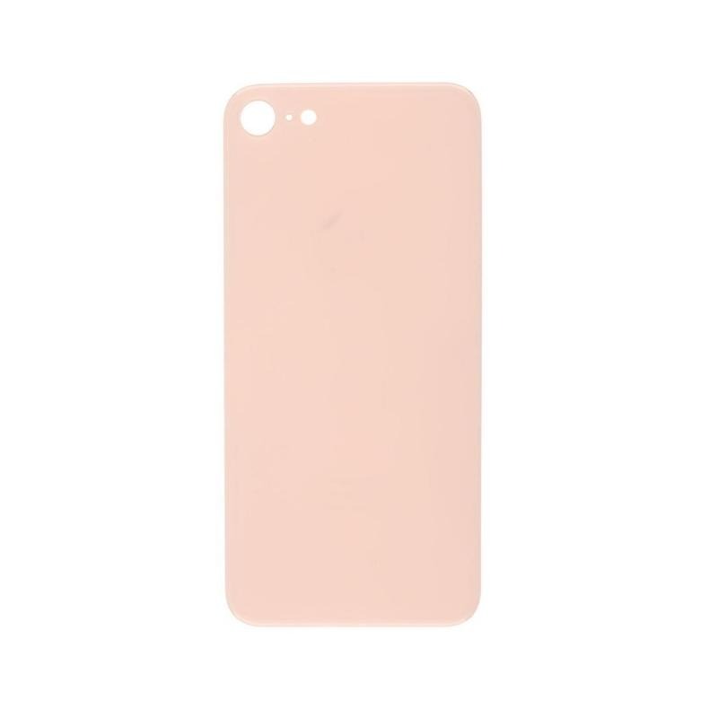 Back Glass Cover (Big Camera Hole) For iPhone 8 - Rose Gold