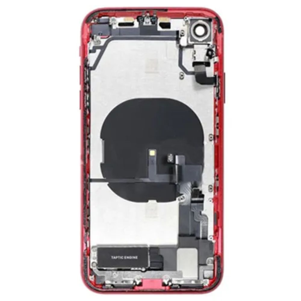 Back Housing With Small Parts For iPhone XR - Red