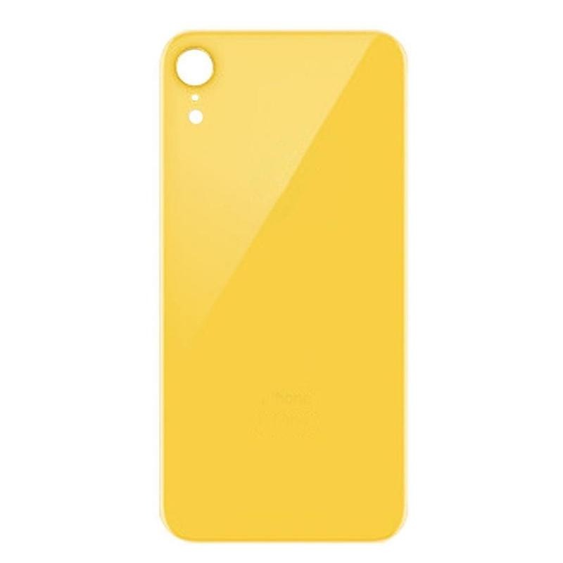 Back Glass Cover (Big Camera Hole) For iPhone XR - Yellow