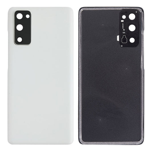 Back Battery Cover Glass for Galaxy S20 FE G780-G781 - Cloud White