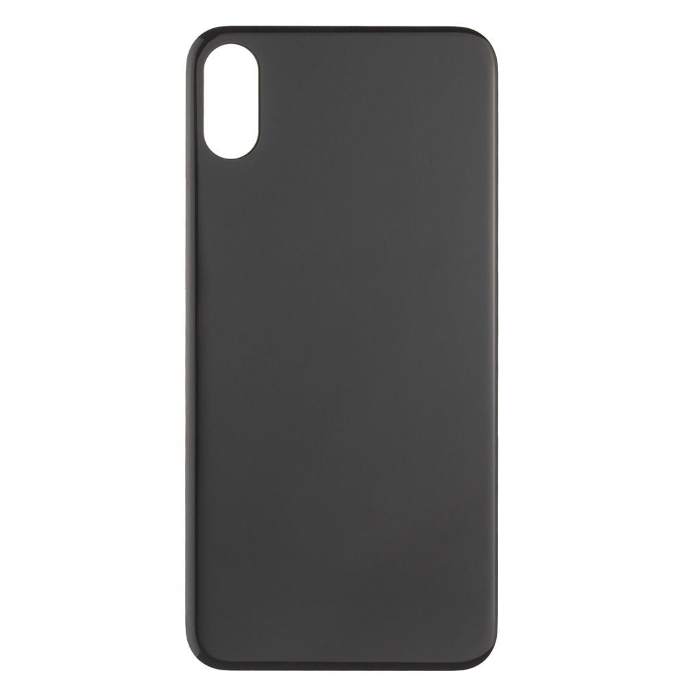 Back Glass Cover For iPhone X (Big Camera Hole) - Black