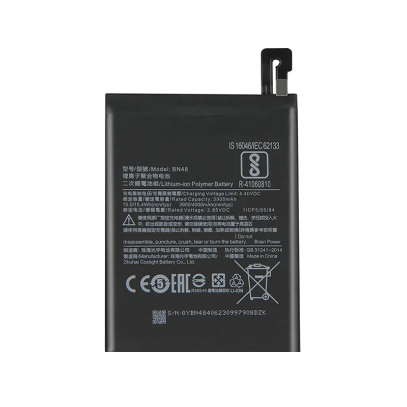 Battery Replacement for Xiaomi Redmi Note 6 Pro-(BN48)