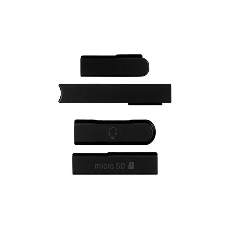 Xperia Z Waterproof Plug Set -Black