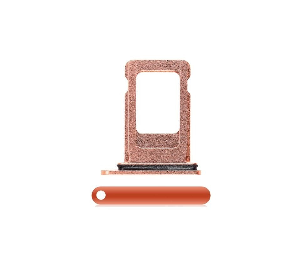 Sim Card Tray For iPhone XR - Coral