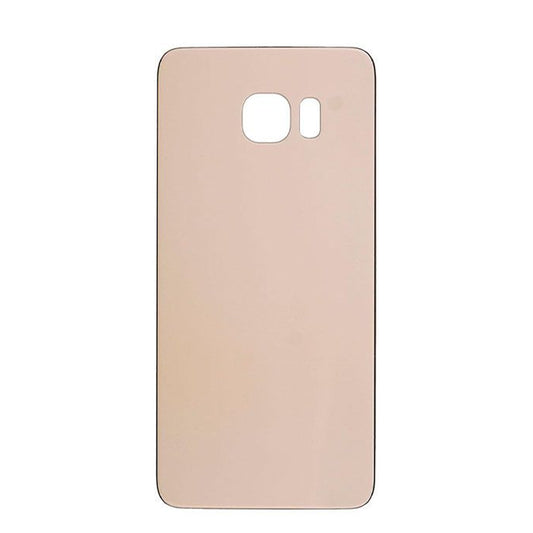 Back Glass Cover For Galaxy S6 Edge - Gold Platinum