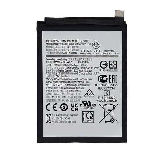 Battery Replacement EB-BA226ABY for Galaxy A22 5G/ A14 4G/ A03S/ A04E/ A14 5G (A146P)
