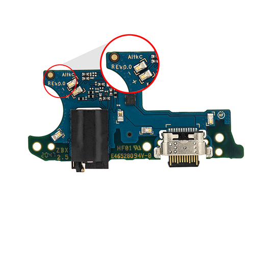 Charging Port Board with Headphone jack Replacement for Galaxy A03S (A037F | 2021) (International Version)
