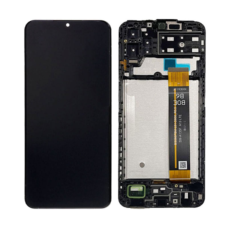 Original Refurbished LCD Touch Screen + Frame Compatible For Galaxy A13 4G A135