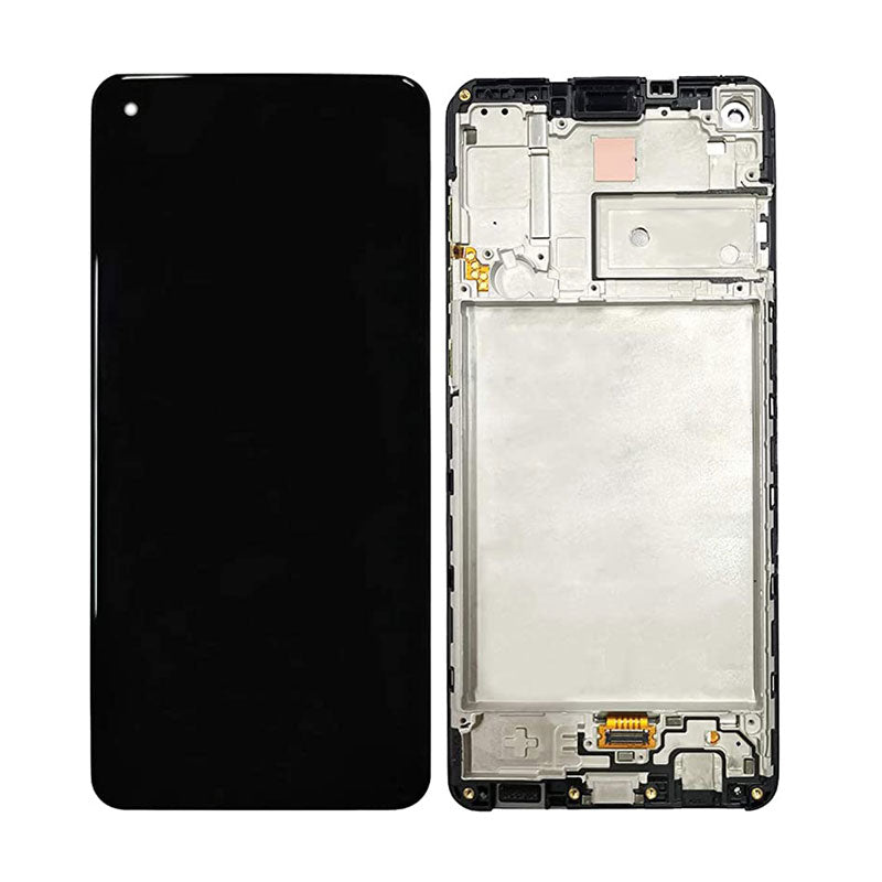 LCD Digitizer Screen Assembly INCELL + Frame for Galaxy A21s 2020 A217