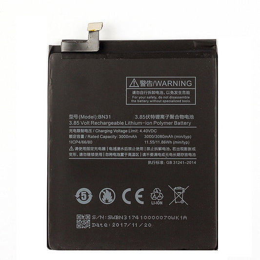 Xiaomi Mi 5X Redmi Note 5A BN31 Battery Replacement