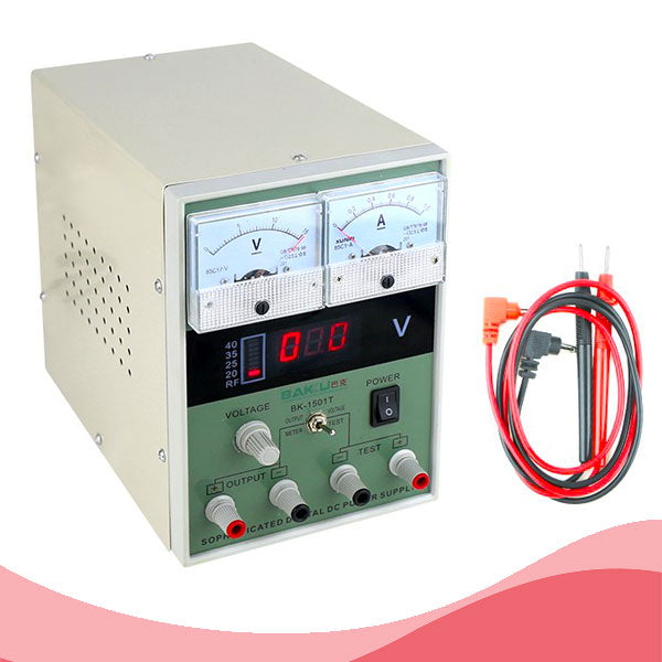 Adjustable DC Power Repair Regulated Supply Baku BK-1501T