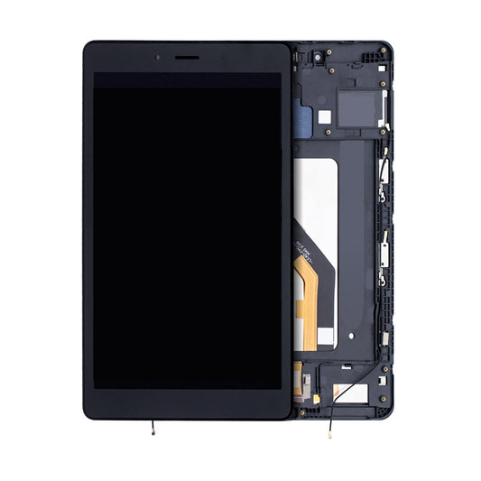 LCD Assembly With Frame Compatible For Samsung Galaxy Tab A 8.0" 2019 T295 - Service Pack