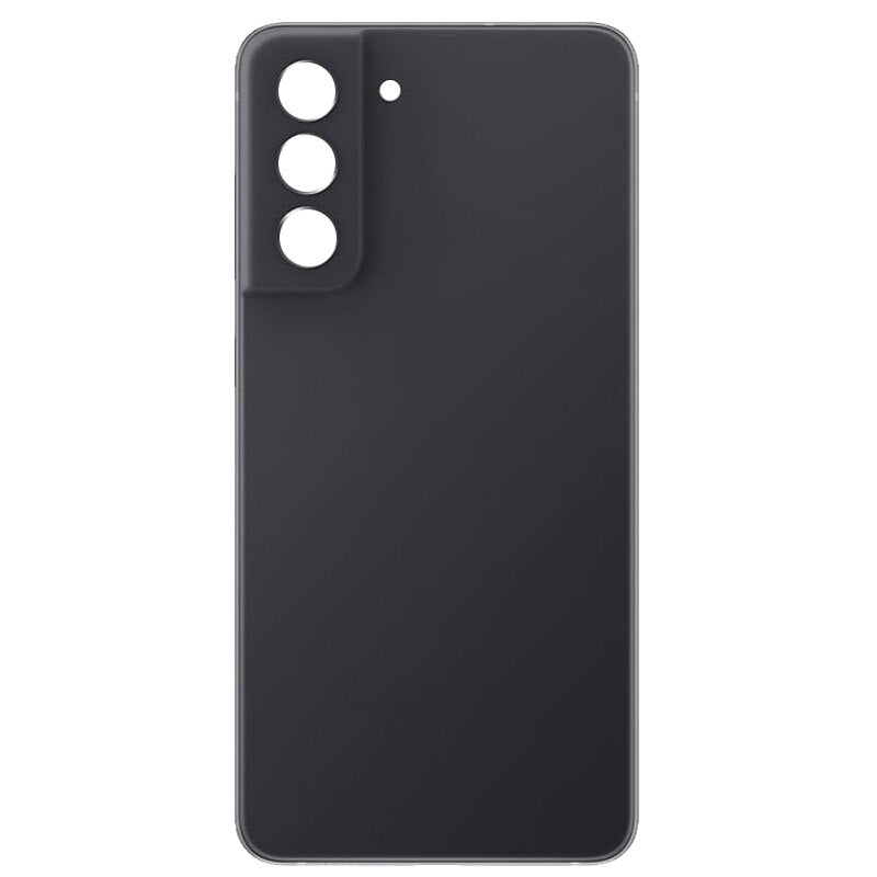 Premium Back Battery Cover Glass With Camera Lens Compatible for Galaxy S21 FE G990