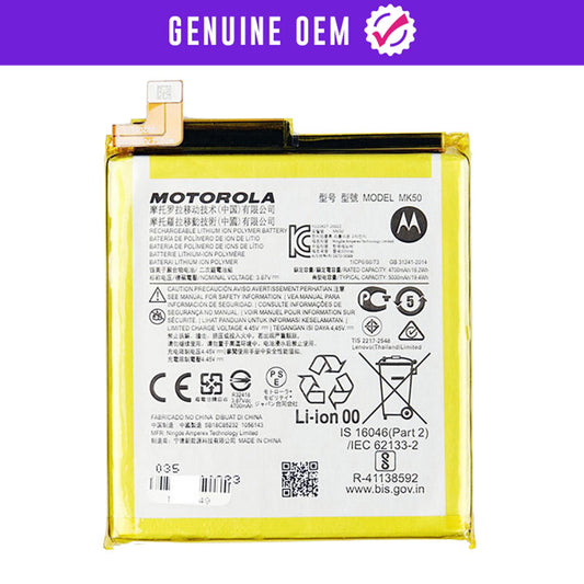 OEM Battery Replacement Compatible For Motorola One 5G Ace/ Moto G 5G MK50