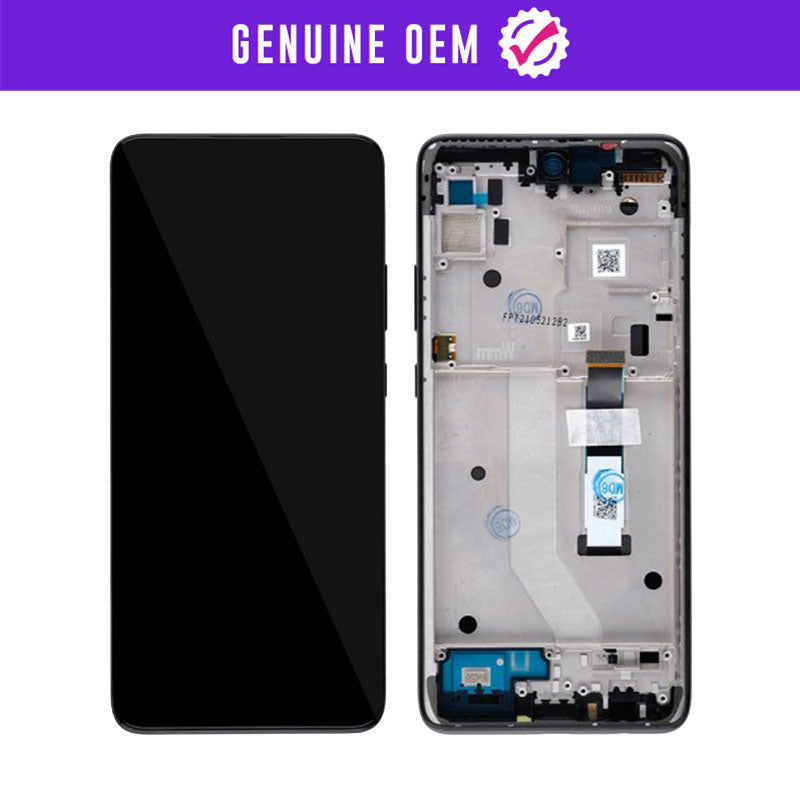 Genuine OEM LCD Assembly With Frame Compatible For Motorola One 5G Ace (XT2113-1 / 2021)