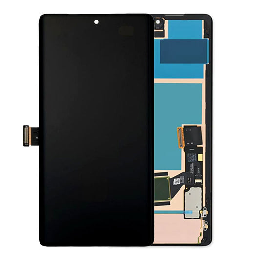 LCD Digitizer Assembly With Frame Replacement for Google Pixel 7 Pro (**Need use old fingerprint sensor**)