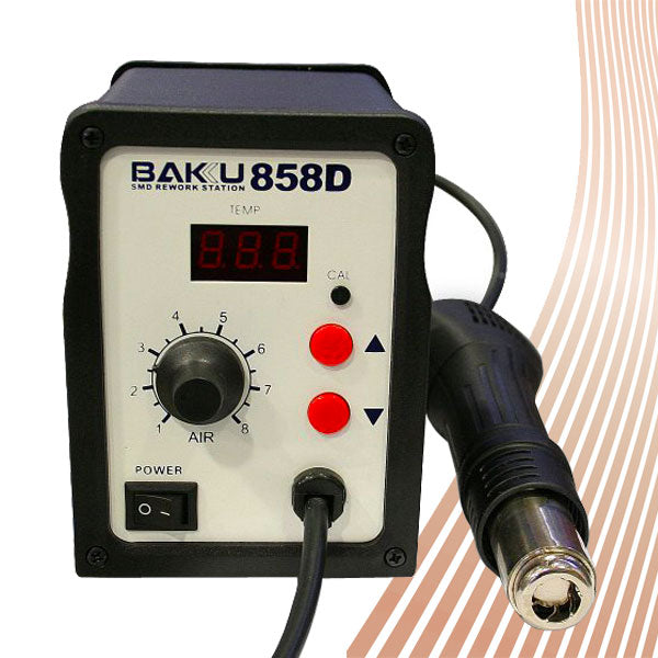 Heat Gun Hot Air Soldering Station Rework Solder Blower 858D