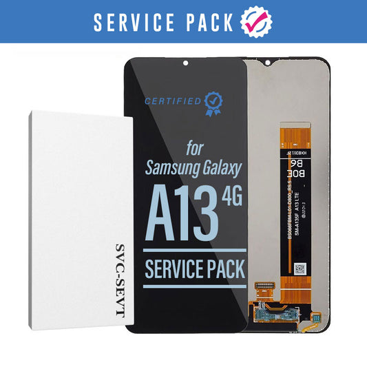 LCD Digitizer Screen Assembly Service Pack for Galaxy A13 4G A135 | M13 4G 2022