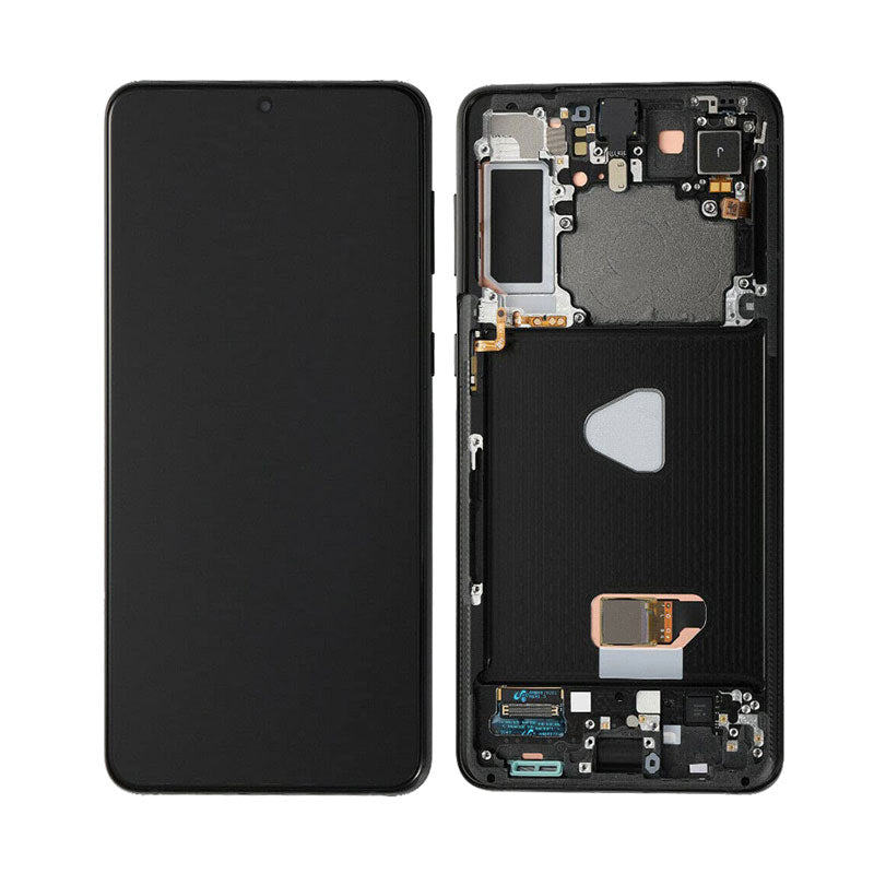 LCD Digitizer Screen Assembly with Frame Service Pack Replacement for Galaxy S21 Plus 5G G996