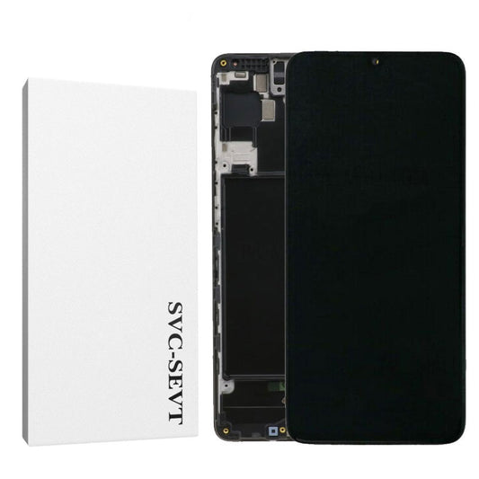 LCD Digitizer Screen Assembly with Frame Service Pack for Galaxy A71 2020 A715