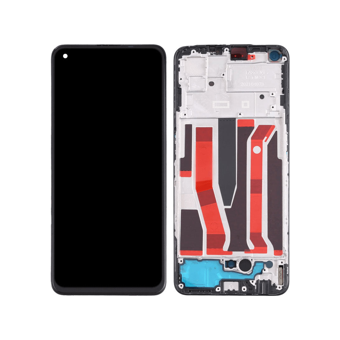 Original Refurbished LCD Digitizer Assembly with frame for Oppo A94 5G